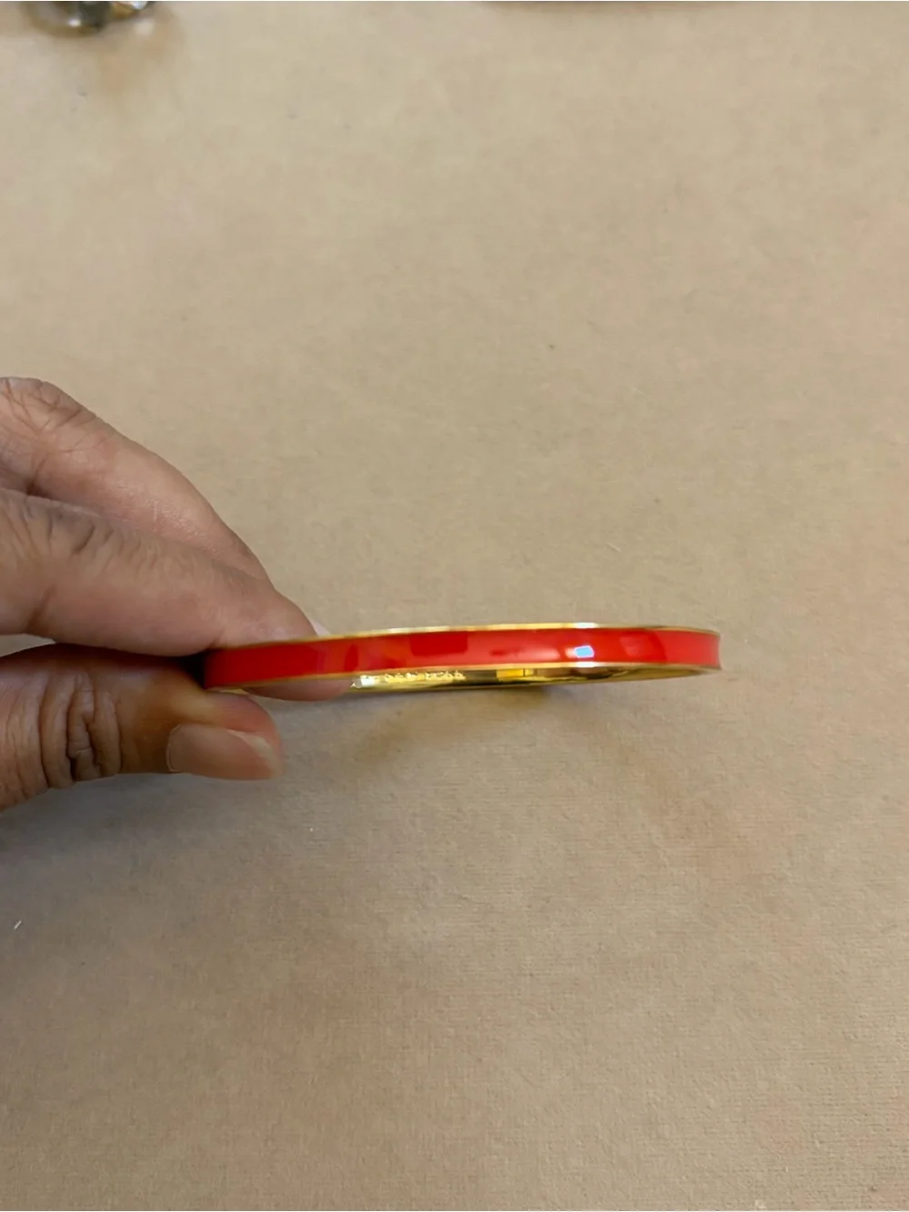 Kate Spade Enamel “Take Heart” Bangle